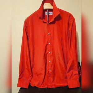 Red Men's Beverly Hills Polo Shirt Size L